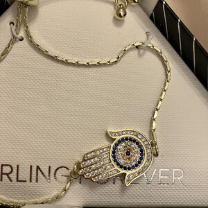 Sterling Silver Hamas Bracelet